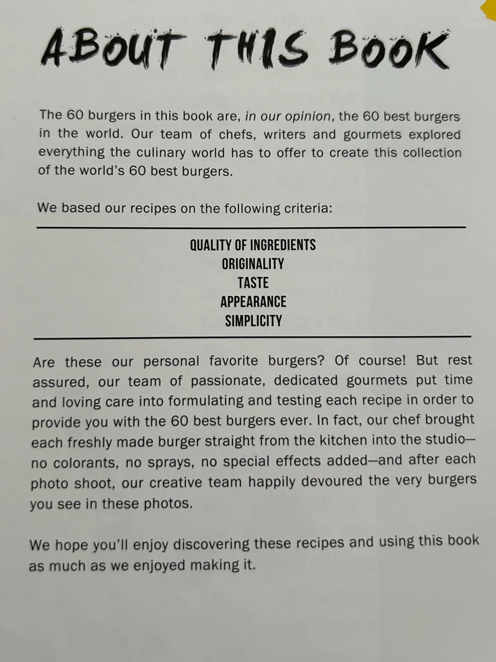 The World's 60 Best Burgers Cookbook - Softcover - Picture 5 of 6